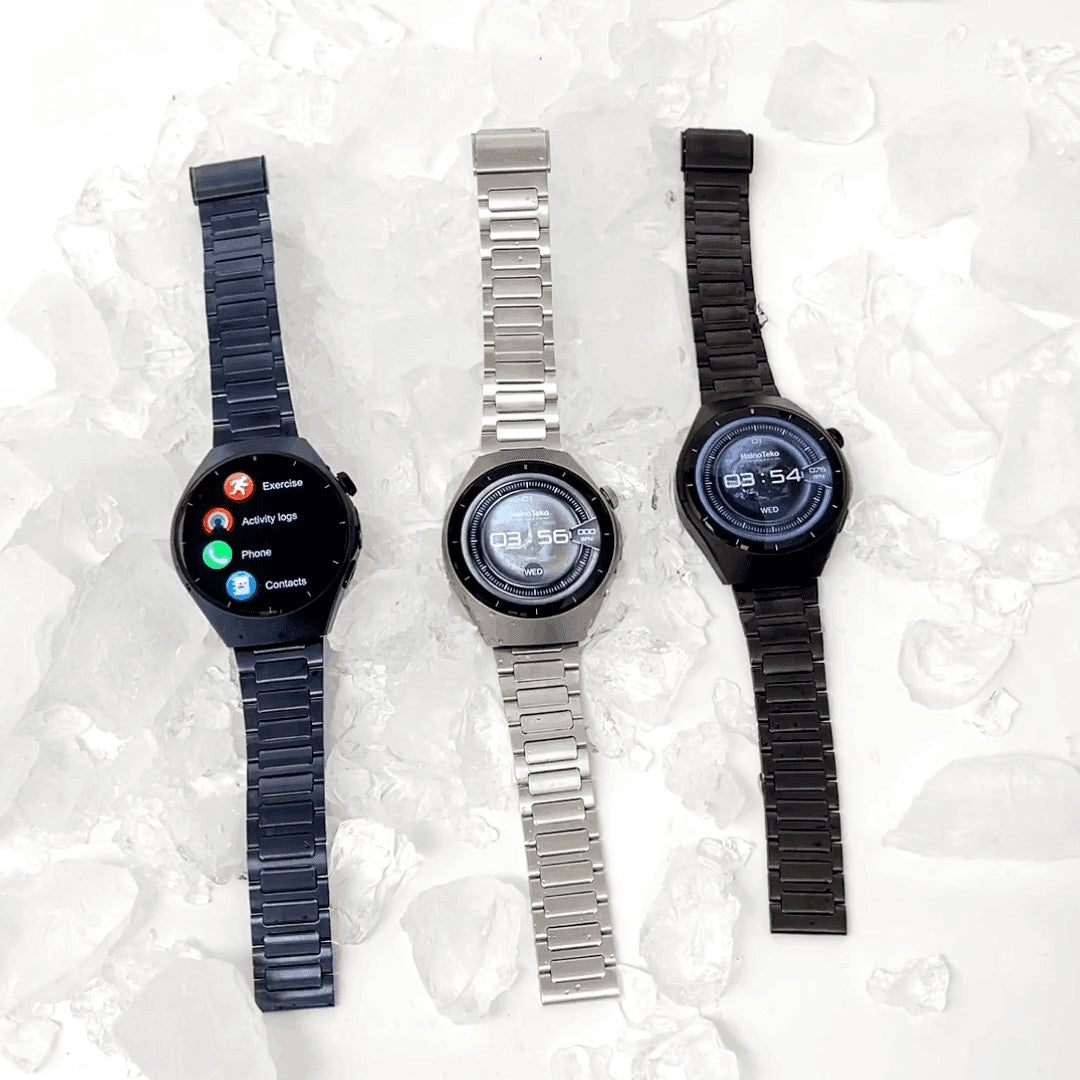 HainoTeko RW-75 (Watch 5) – Smart Watch AMOLED avec Appels Bluetooth et 10 jours d'Autonomie