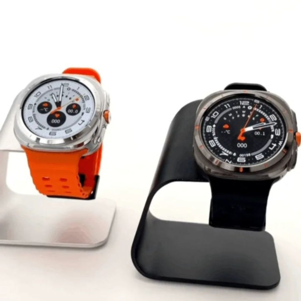 HainoTeko-17 Ultra AMOLED Smartwatch Waterproof – Bluetooth Calling, Boussole Intégrée, Autonomie 15 Jours & 3 Bracelets Inclus
