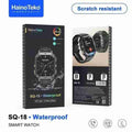 HainoTeko SQ-18 – Smartwatch AMOLED 2.02" ,  Appels Bluetooth , 3 Bracelets Inclus