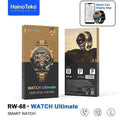 HainoTeko RW-68 Watch Ultimate – Smartwatch AMOLED ,GPS, Appels Bluetooth ,أوقات الصلاة