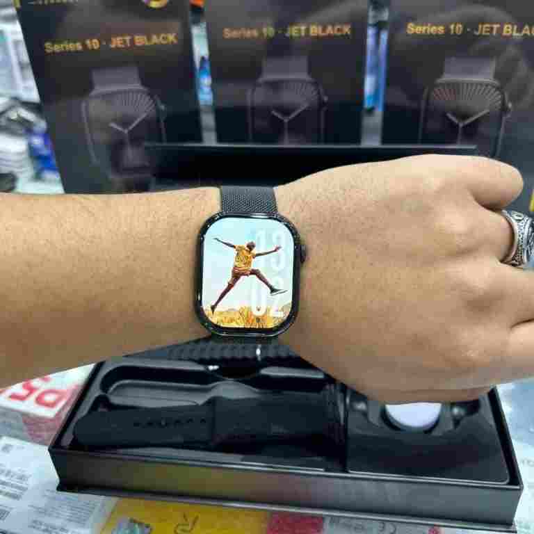 Haino Teko SQ-13 Series 10 – Smartwatch AMOLED , Appels Bluetooth avec 3 Bracelets