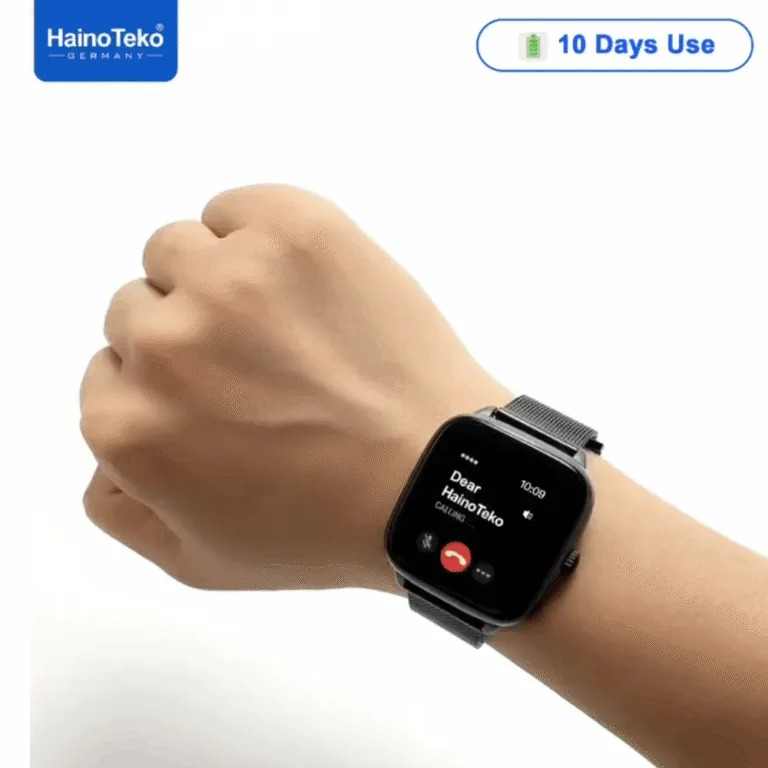 HainoTeko SQ-19 Mini – Smartwatch Bluetooth ,  Écran 1.72" , 3 Bracelets Inclus