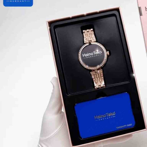 HainoTeko RW-51 – Smartwatch Femme AMOLED , Appels Bluetooth , Charge Sans Fil