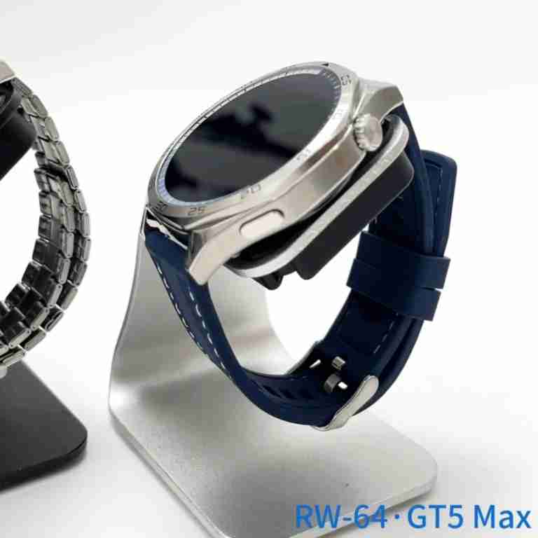 HainoTeko RW-64 (GT5 MAX) – Smart Watch AMOLED HD , 3 Bracelets , NFC, GPS