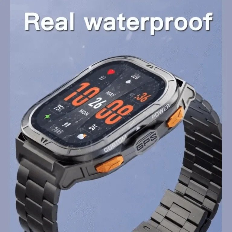 HainoTeko GPS-3 – Smart Watch AMOLED 1,96" , GPS Intégré , Étanchéité 5 ATM