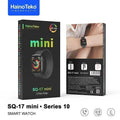 HainoTeko SQ-17 Mini – Smartwatch AMOLED , Appels Bluetooth , 3 Bracelets Inclus