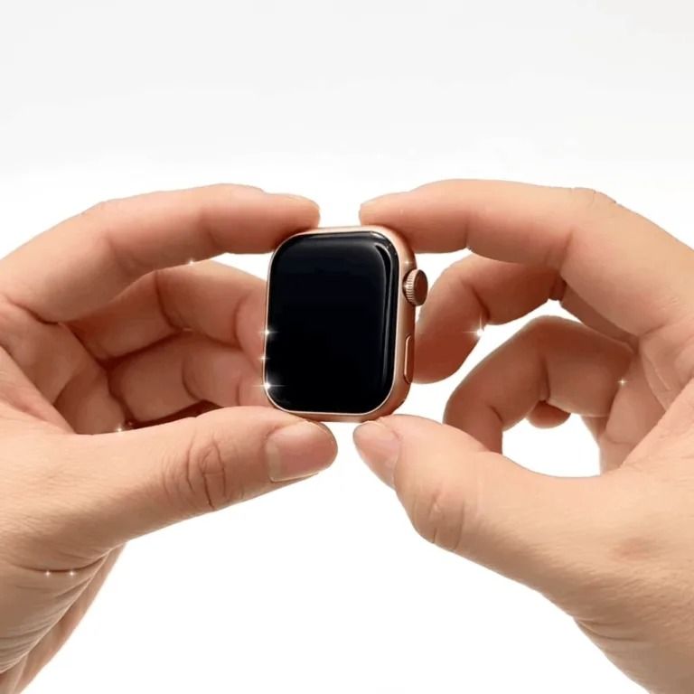 HainoTeko SQ-16 Mini – Smartwatch AMOLED , Appels Bluetooth , 3 Bracelets + Gourmette