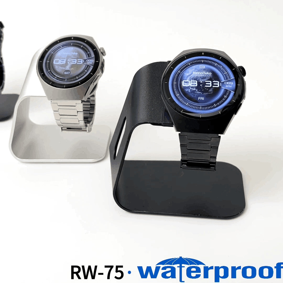 HainoTeko RW-75 (Watch 5) – Smart Watch AMOLED avec Appels Bluetooth et 10 jours d'Autonomie