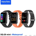 HainoTeko SQ-20 Mini – Smart Watch Étanche AMOLED avec Appels Bluetooth & 3 Bracelets