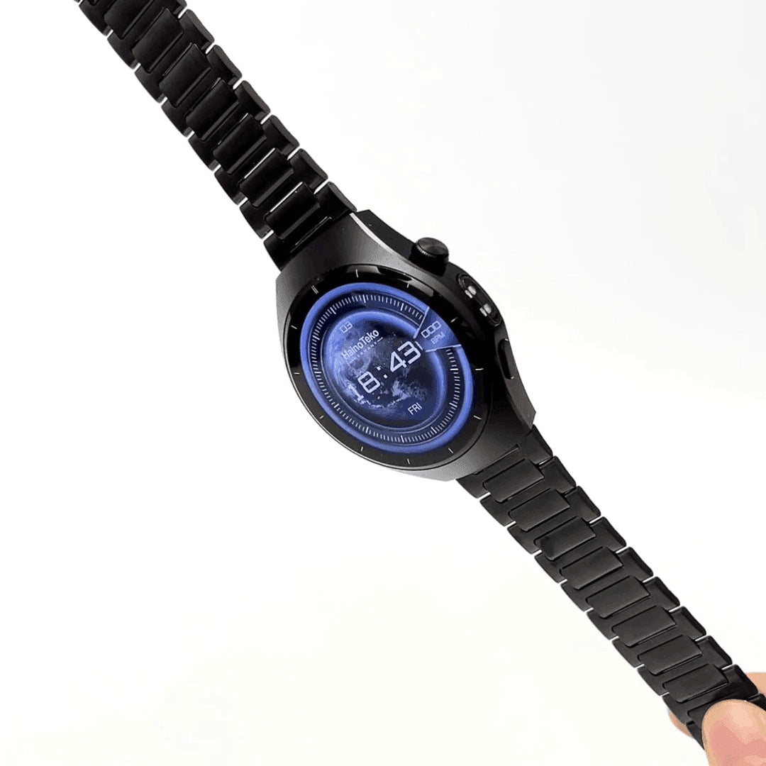 HainoTeko RW-75 (Watch 5) – Smart Watch AMOLED avec Appels Bluetooth et 10 jours d'Autonomie