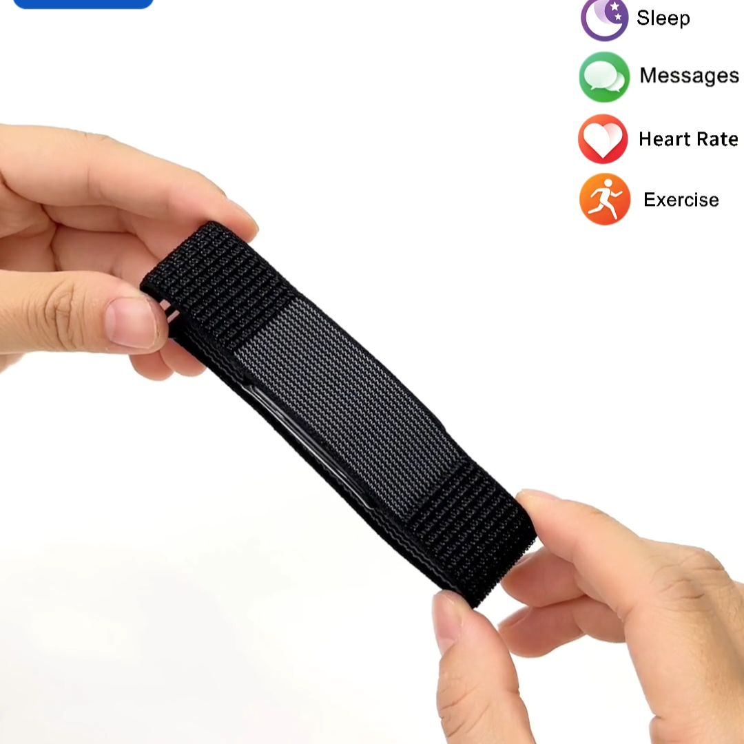 HainoTeko BS-1 – Bracelet Connecté avec 2 Bracelets et Autonomie jusqu’à 35 Jours