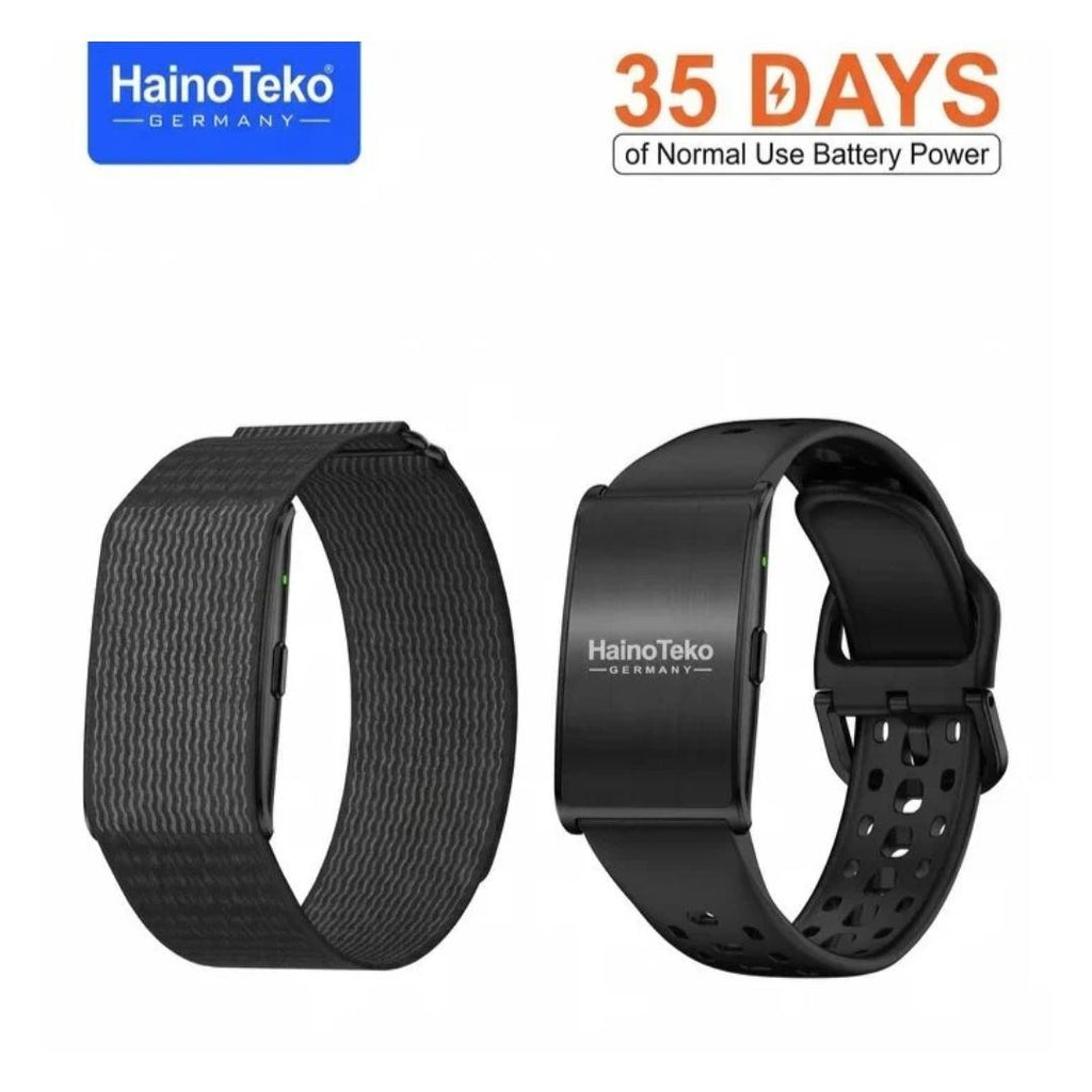 HainoTeko BS-1 – Bracelet Connecté avec 2 Bracelets et Autonomie jusqu’à 35 Jours
