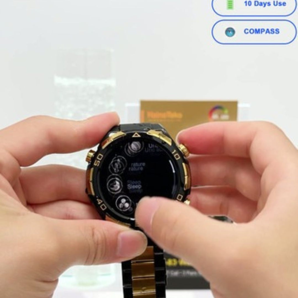 HainoTeko RW-83 – Montre Connectée Waterproof avec Écran AMOLED
