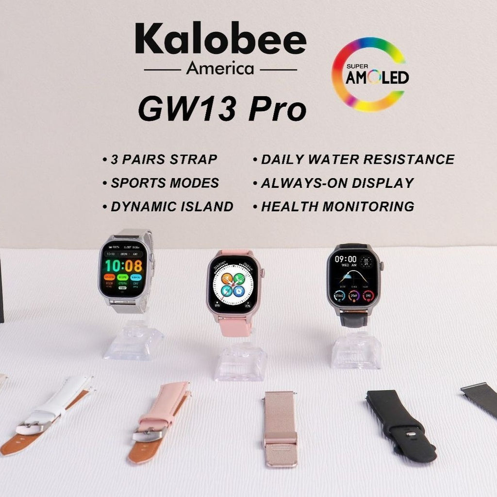 KALOBEE GW13 PRO – Smartwatch  Bluetooth avec Écran HD 1,88"