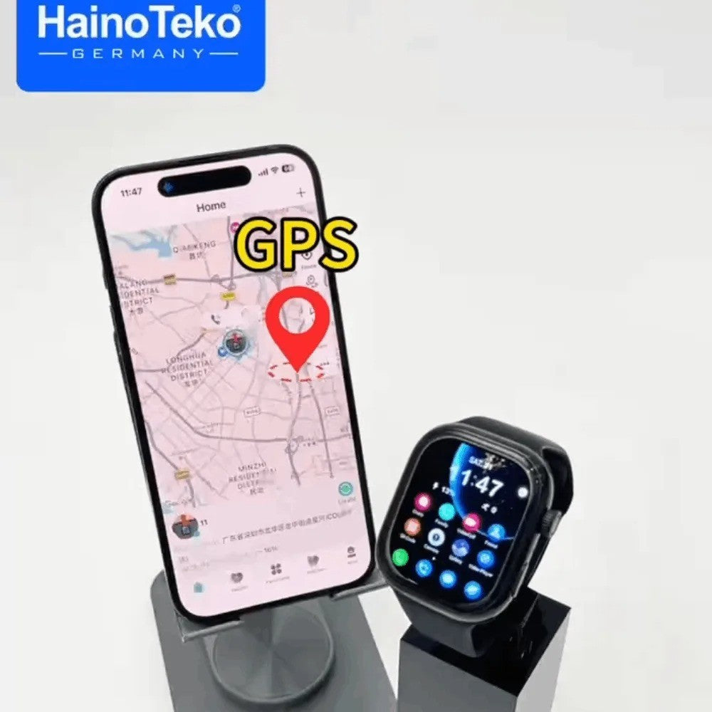 HainoTeko FG-11 - Smartphone de Poignet Android 5G avec Caméra Rotative,GPS et  4 Go + 64 Go