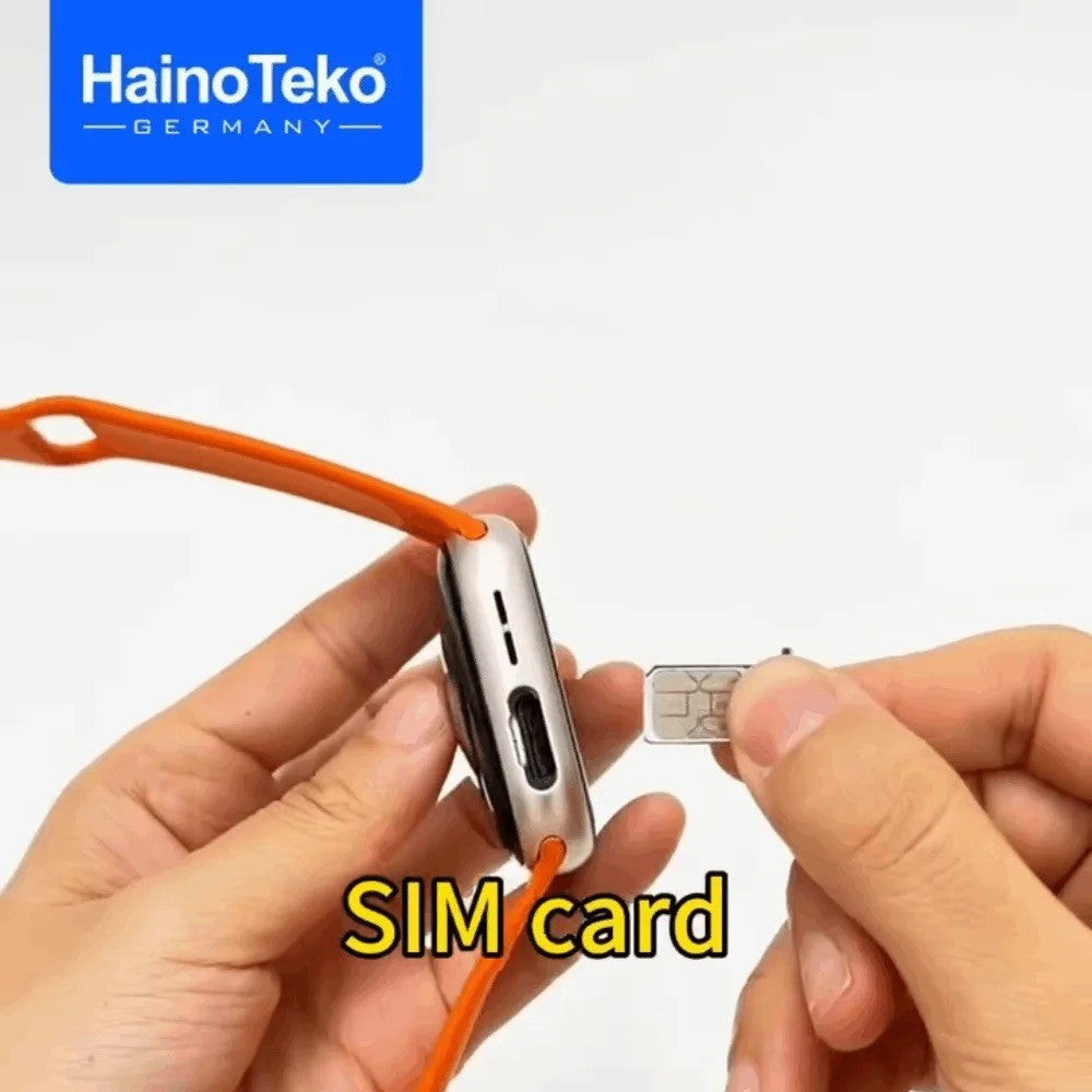HainoTeko FG-11 - Smartphone de Poignet Android 5G avec Caméra Rotative,GPS et  4 Go + 64 Go