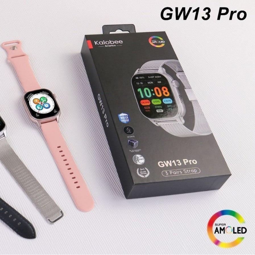 KALOBEE GW13 PRO – Smartwatch  Bluetooth avec Écran HD 1,88"