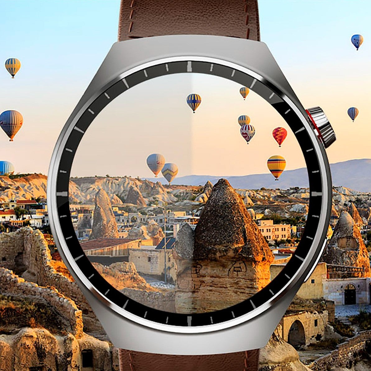 KALOBEE SK38 Watch 4 Pro – Smartwatch AMOLED Incurvé avec 3 Bracelets