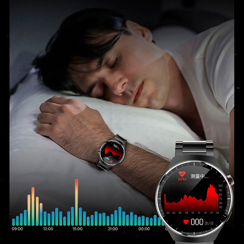 KALOBEE SK38 Watch 4 Pro – Smartwatch AMOLED Incurvé avec 3 Bracelets