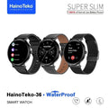 HainoTeko-36 Super Slim – Montre Connectée AMOLED avec 7j d'Autonomie