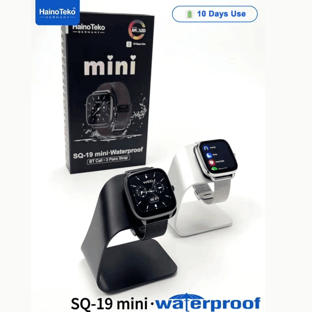HainoTeko SQ-19 Mini – Smartwatch Bluetooth 1,72" Écran 1,72" avec 10j d’Autonomie