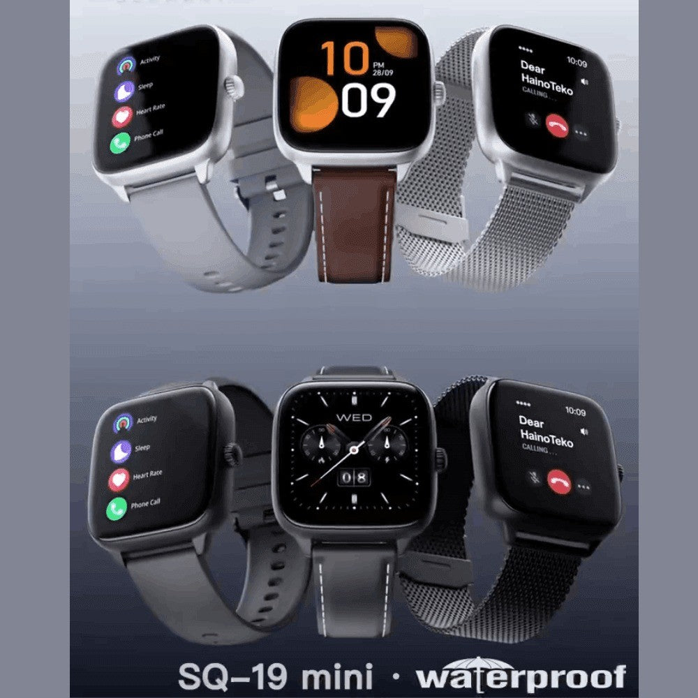 HainoTeko SQ-19 Mini – Smartwatch Bluetooth 1,72" Écran 1,72" avec 10j d’Autonomie