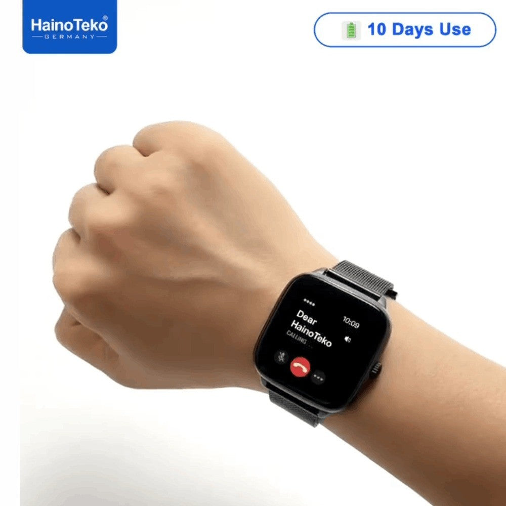 HainoTeko SQ-19 Mini – Smartwatch Bluetooth 1,72" Écran 1,72" avec 10j d’Autonomie