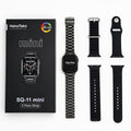 HainoTeko SQ11 Mini – Smartwatch AMOLED avec Appels Bluetooth & 3 Bracelets
