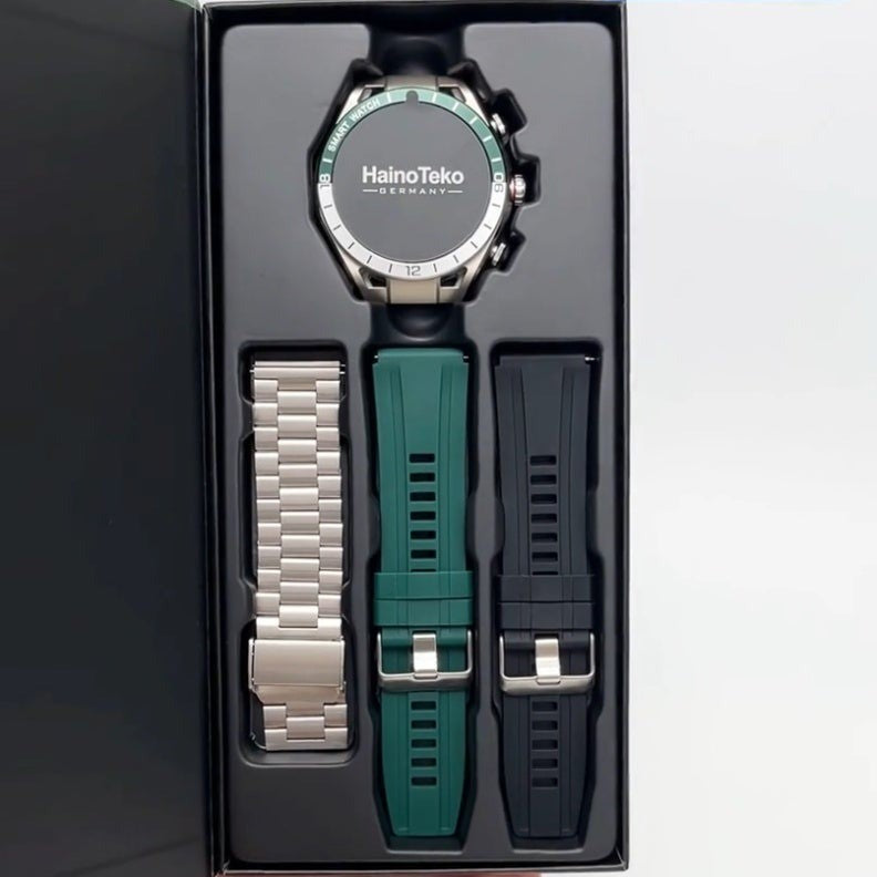 Haino Teko ST-14 Watch Buds – Smartwatch AMOLED avec Écouteurs Intégrés