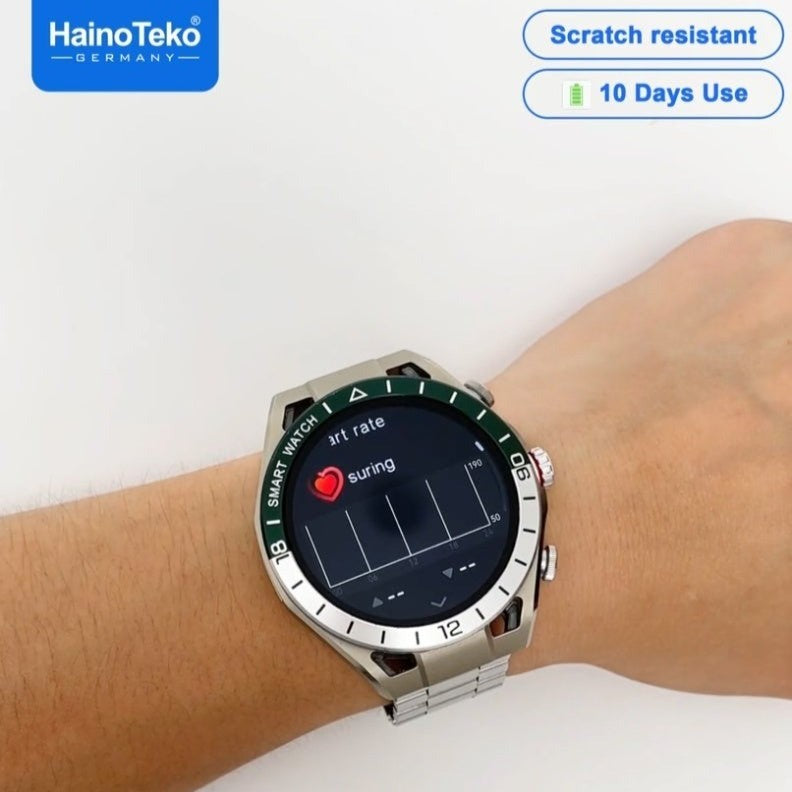 Haino Teko ST-14 Watch Buds – Smartwatch AMOLED avec Écouteurs Intégrés