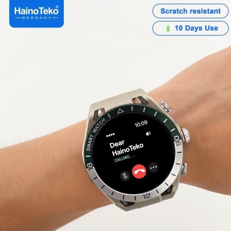 Haino Teko ST-14 Watch Buds – Smartwatch AMOLED avec Écouteurs Intégrés