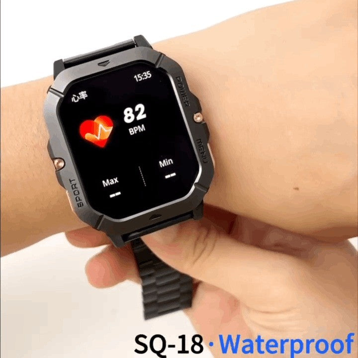 Haino Teko SQ-18 – Smartwatch AMOLED, Appels Bluetooth avec 3 Bracelets