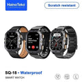 Haino Teko SQ-18 – Smartwatch AMOLED, Appels Bluetooth avec 3 Bracelets