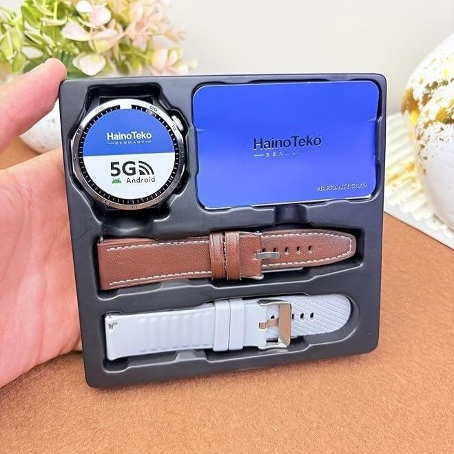 HainoTeko FG-8 5G – Smartwatch Android avec Écran AMOLED 1,43" & Caméra Rotative 360°