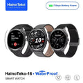 HainoTeko-16 Waterproof – Smart Watch AMOLED Ultra Fine avec Appels Bluetooth