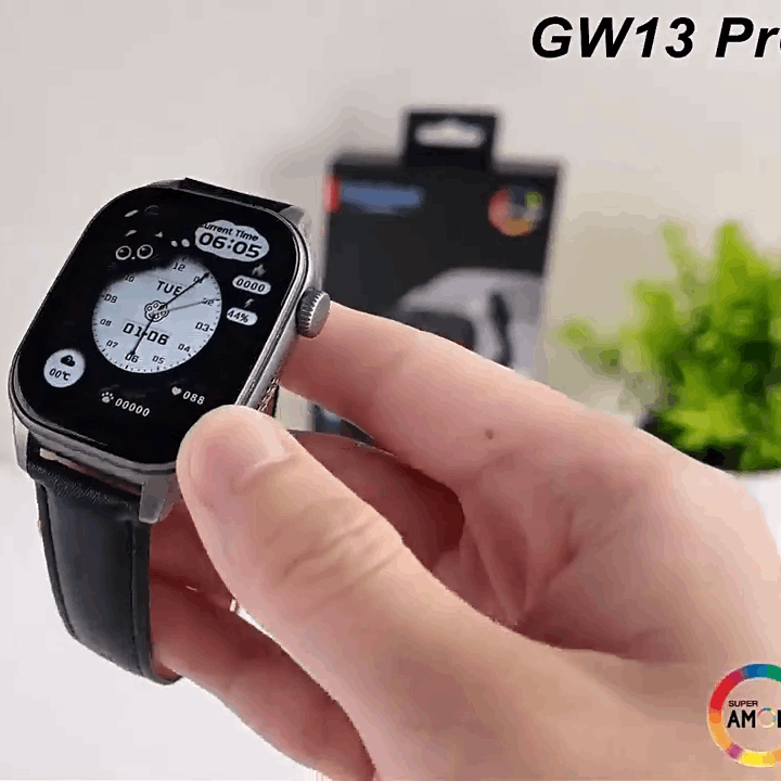 KALOBEE GW13 PRO – Smartwatch  Bluetooth avec Écran HD 1,88"