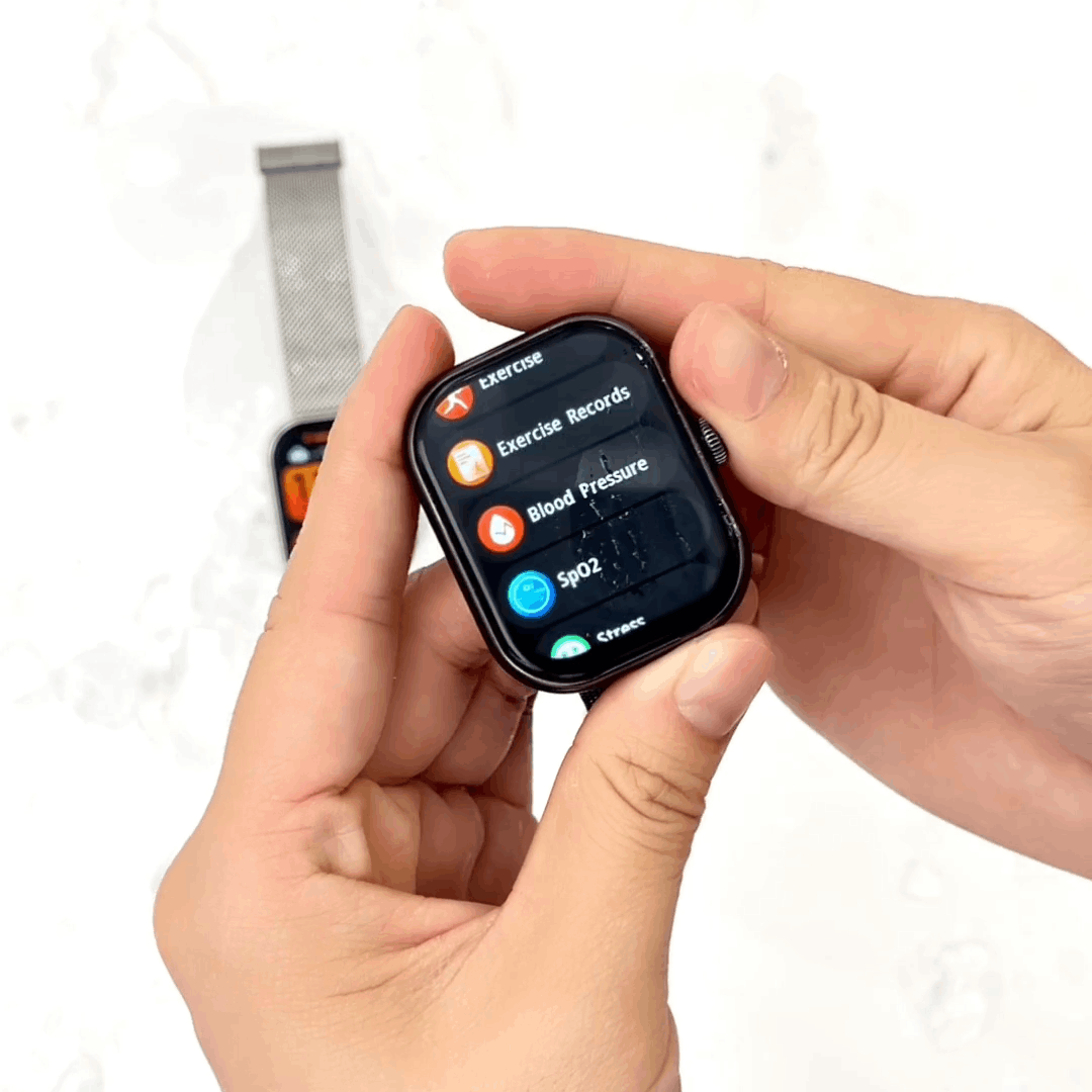 HainoTeko CS-4 Waterproof – Montre Connectée 2,01″ avec Autonomie de 30 Jours
