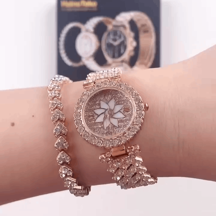HainoTeko RW-17 – Smart Watch AMOLED 1,7"pour Femme  -GOLD