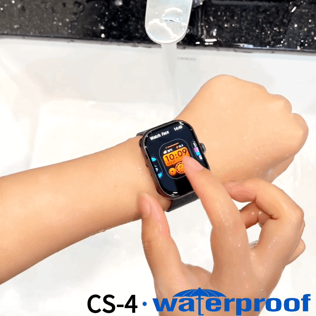 HainoTeko CS-4 Waterproof – Montre Connectée 2,01″ avec Autonomie de 30 Jours