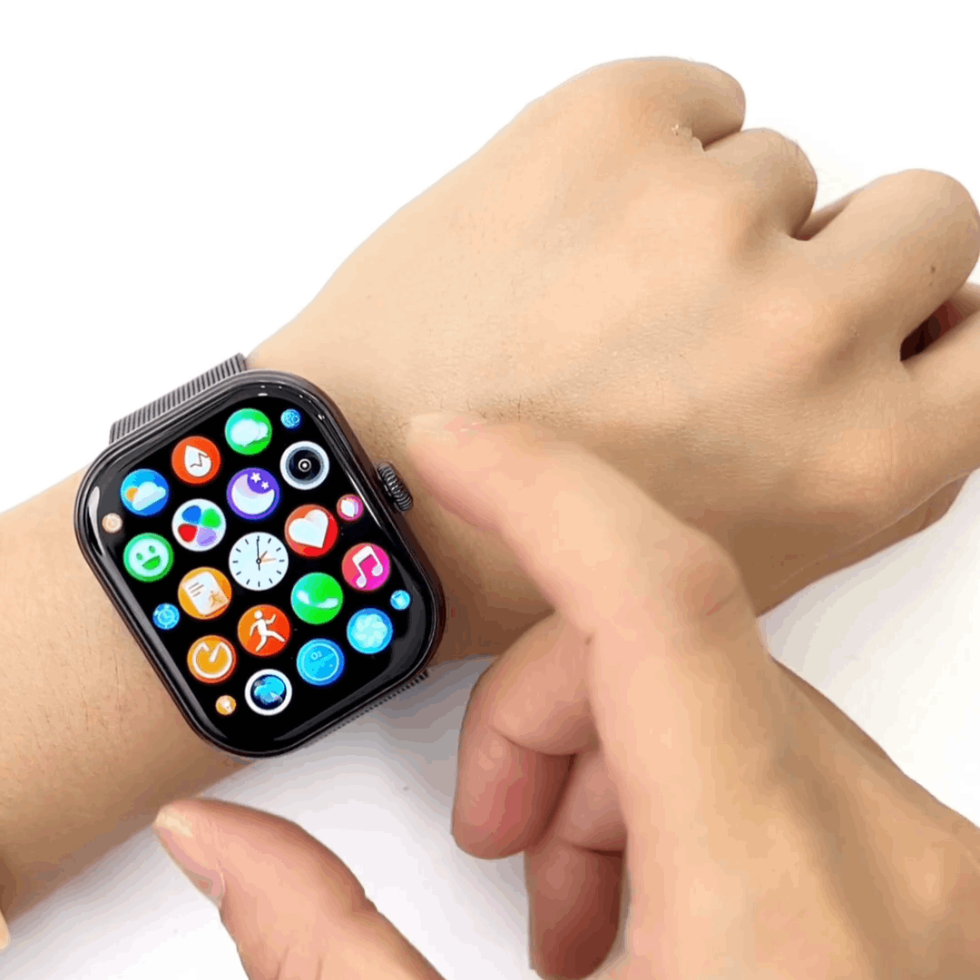 HainoTeko CS-4 Waterproof – Montre Connectée 2,01″ avec Autonomie de 30 Jours
