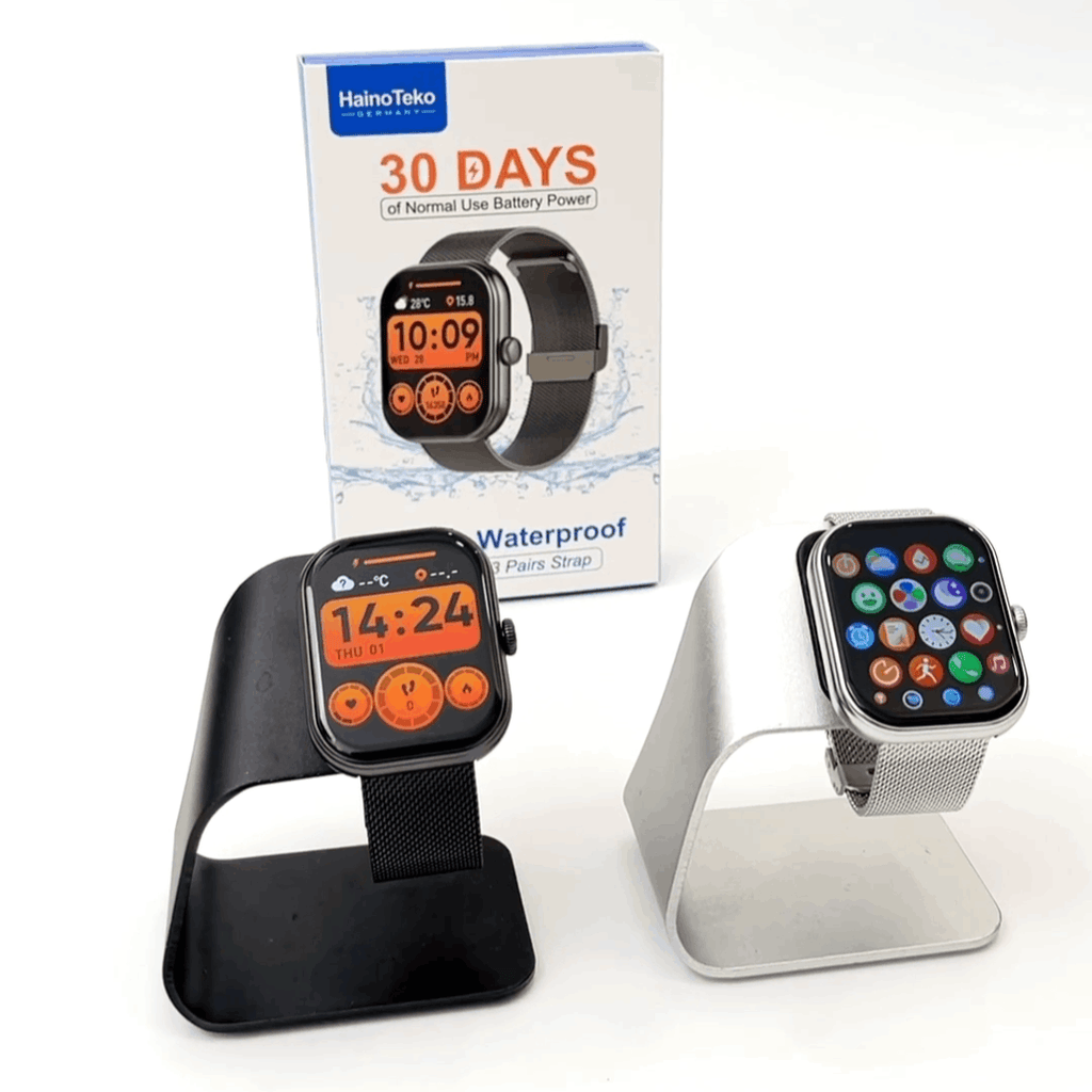HainoTeko CS-4 Waterproof – Montre Connectée 2,01″ avec Autonomie de 30 Jours