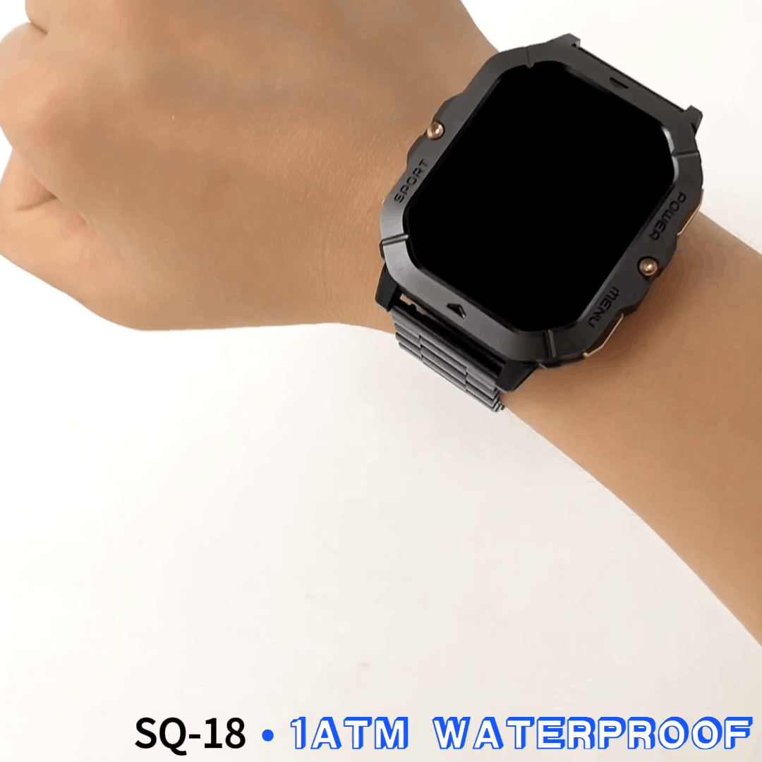Haino Teko SQ-18 – Smartwatch AMOLED, Appels Bluetooth avec 3 Bracelets