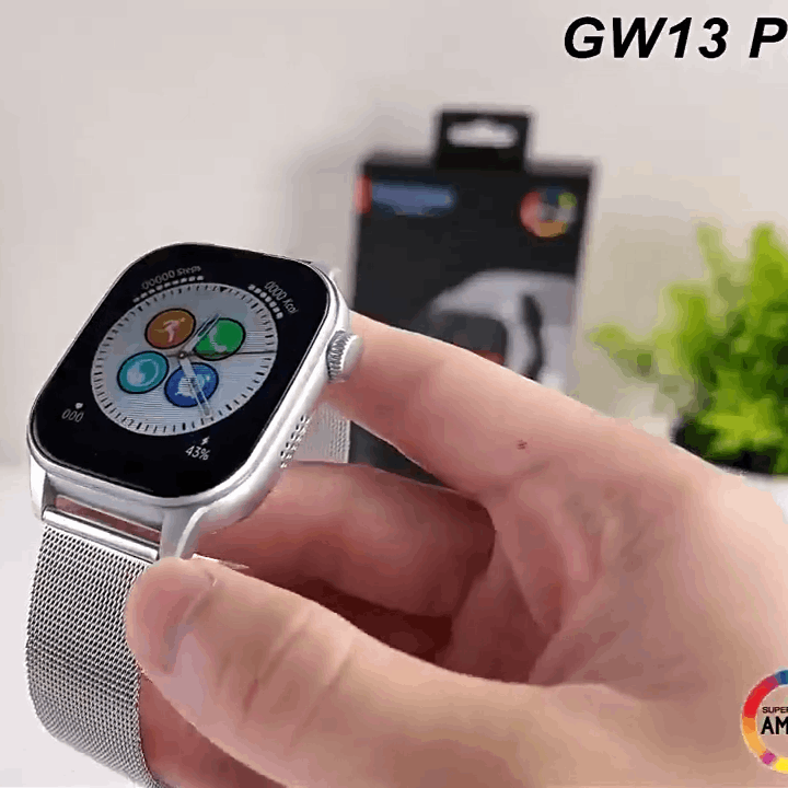 KALOBEE GW13 PRO – Smartwatch  Bluetooth avec Écran HD 1,88"