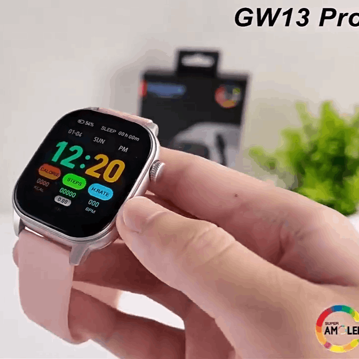KALOBEE GW13 PRO – Smartwatch  Bluetooth avec Écran HD 1,88"