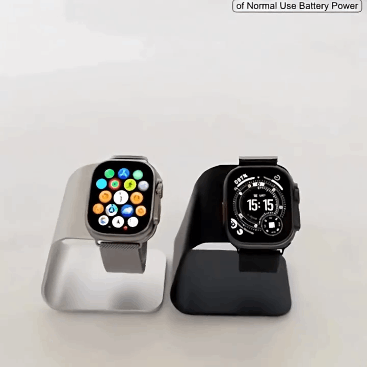 Hainoteko SIFLI-3 – SmartWatch AMOLED 2,02"avec Assistant IA, Traduction Multilingue et 3 Bracelets Inclus