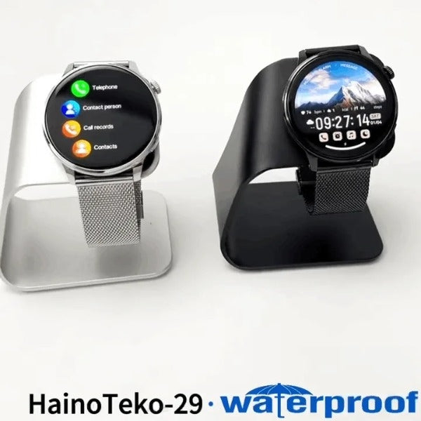 HainoTeko-29 Waterproof – Smart Watch Ultra Fine AMOLED 1.43” avec  7j d’Autonomie