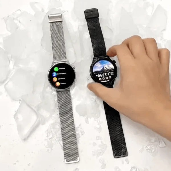 HainoTeko-29 Waterproof – Smart Watch Ultra Fine AMOLED 1.43” avec  7j d’Autonomie