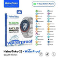 HainoTeko-25 - Smartwatch AMOLED – Boussole Intégrée, Waterproof et 15 Jours d’Autonomie