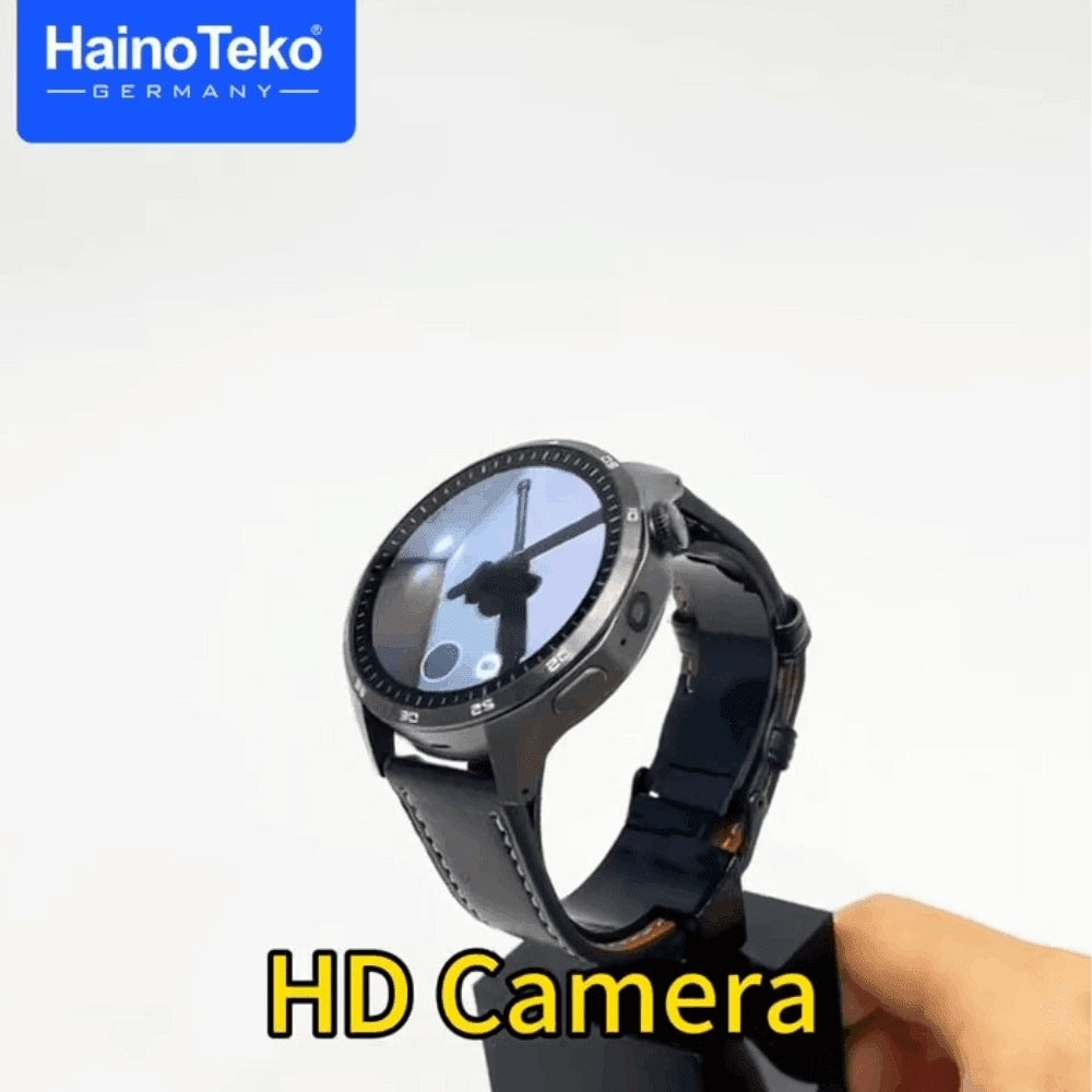 HainoTeko FG-8 5G – Smartwatch Android avec Écran AMOLED 1,43" & Caméra Rotative 360°