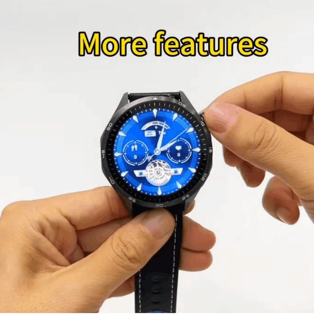 HainoTeko FG-8 5G – Smartwatch Android avec Écran AMOLED 1,43" & Caméra Rotative 360°